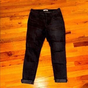 Madewell Charcoal Denim Jeans